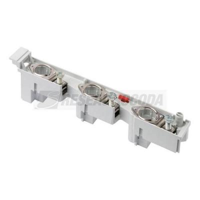  D02 fuse base E18, 3-pole 