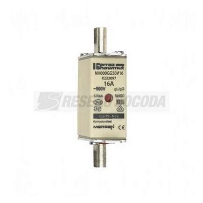  NH 000 16A 500V GG 