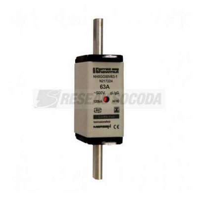  NH 0 63A 500V GG SGL 