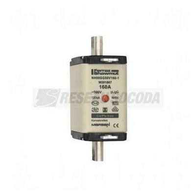  NH 00 160A 500V GG SGL 
