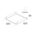  Cadre en acier � ossature cach 
