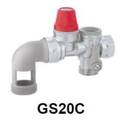  GPE SECU. 21/27 CALEFFI COUDE* 