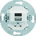  USB A+C Prise de chargement � 