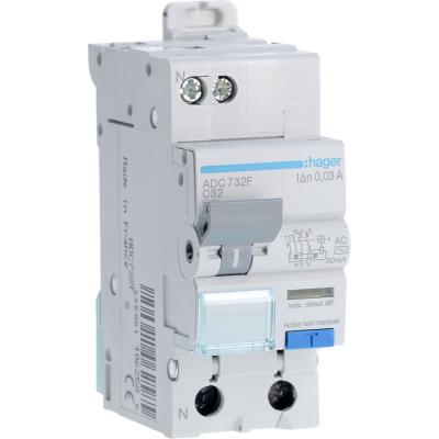  Disj, diff, 1P+N 3kA C-32A 30m 
