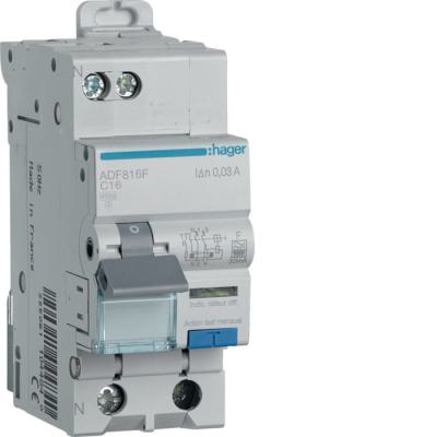  Disj,dif, 1P+N 4,5kA C-16A 30m 
