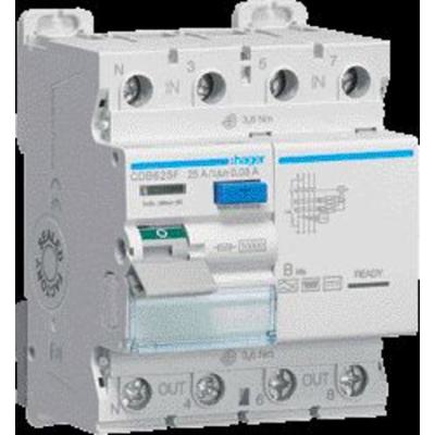  Inter, diff, 3P+N 25A 30mA  B 