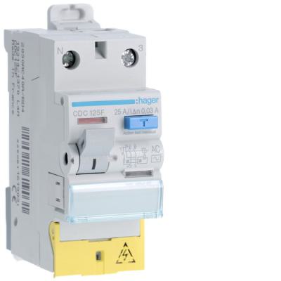  Inter dif 1P+N 25A 30mA AC BD 