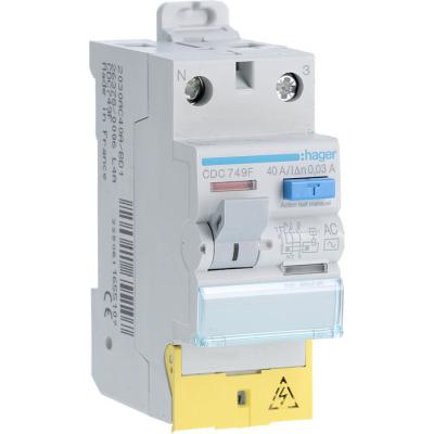  Inter, diff, 2P 40A 30mA AC bo 