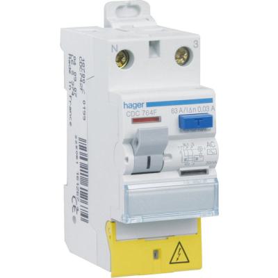  Inter, diff, 2P 63A 30mA AC bo 