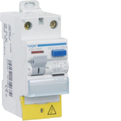  Inter, diff, 2P 63A 30mA AC bo 