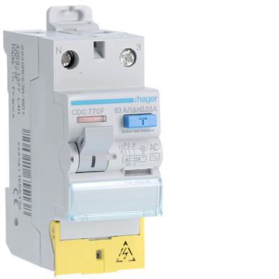  Inter, diff, 2P 63A 30mA AC bo 