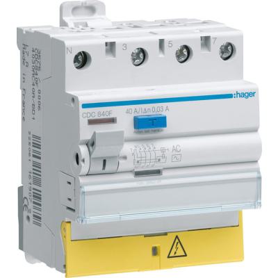  Inter dif 3P+N 40A 30mA AC BD 