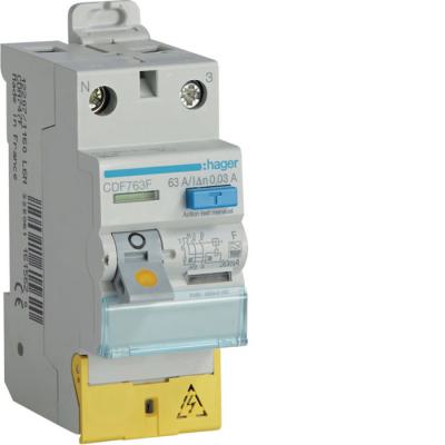  Inter diff 2P 63A 30mA F borne 