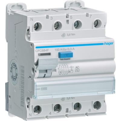  Inter, diff, 3P+N 100A 300mA A 