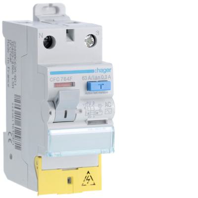  Inter, diff, 2P 63A 300mA AC b 