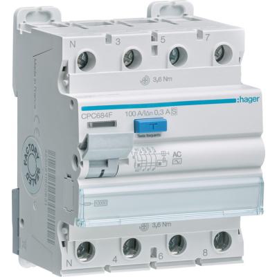 Inter, diff, 3P+N 100A 300mA A 