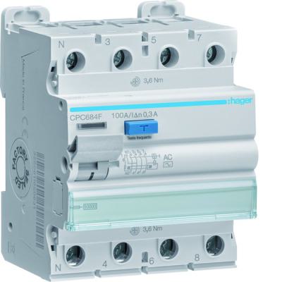  Inter, diff, 3P+N 100A 300mA A 
