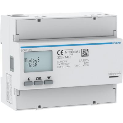  Compteur tri direct 125A 6M MO 