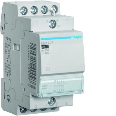  Contacteur 25A, 2F+2O, 230V 
