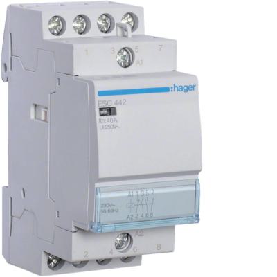  Contacteur 40A, 2F+2O, 230V 