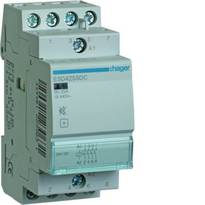  Contacteur Sil, 25A, 4F, 24VDC 