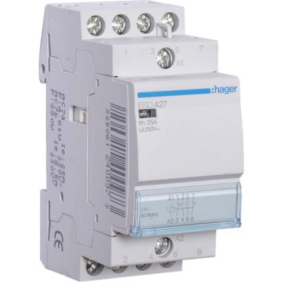  Contacteur 25A, 2F+2O, 24V 
