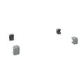  4 Angle de socle quadro evo H1 