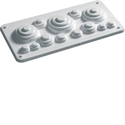  Plaque passe-c�bles, univers, 