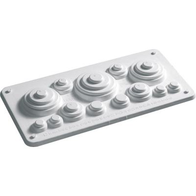  Plaque passe-c�bles, univers, 