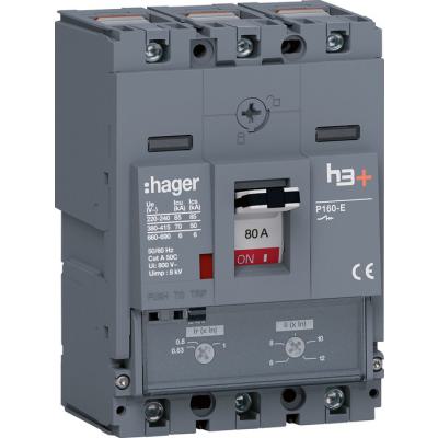  Disjoncteur h3+ P160 TM 3x80A 