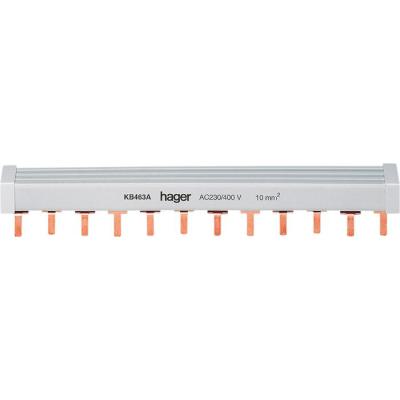  Barre pont 3P+N 63A lang, 10mm 