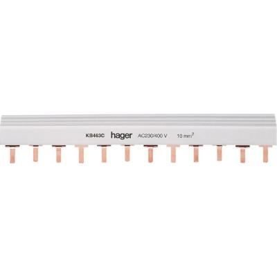  Barre pont 3P+N 63A lang, 10mm 