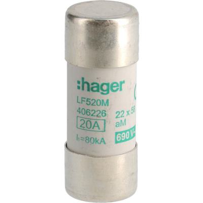  Fusibles cylindrigue 22x58mm a 