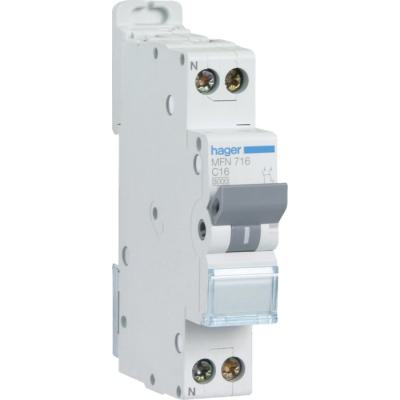  Disjoncteur 1P+N 3kA C-32A 1M 