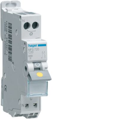  Disjoncteur 1P+N 3kA C-25A San 