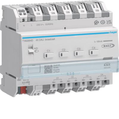  Mod, KNX/DALI 2, 4s, broadcast 