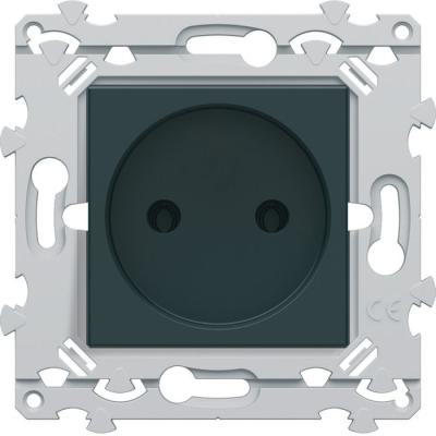  Prise 2P SansVis anthracite 