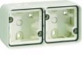  Bo�te saillie double horiz, cu 