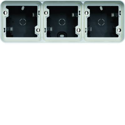  Bo�te saillie triple horiz, cu 