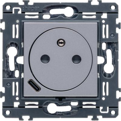  Prise 2P+T + USB C gallery tit 