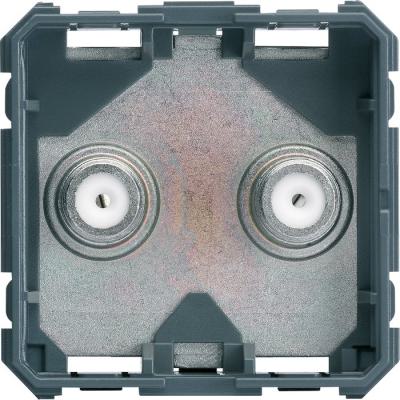  Prise TV+FM gallery double typ 
