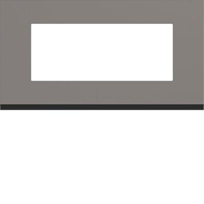  Plaque gallery 5M E71mm taupe 