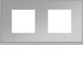  Plaque gallery 2P H71mm alumin 