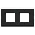 Plaque gallery 2P H71mm coal 