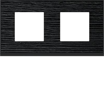  Plaque gallery 2P H71mm coal 