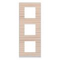  Plaque gallery 3P V71mm latt� 