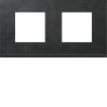  Plaque gallery 2P H71mm slate 
