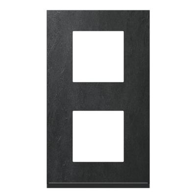  Plaque gallery 2P V71mm slate 