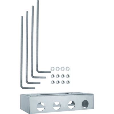  Socle pour scellement des pied 