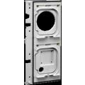  Support prise gris M3 avec cl� 